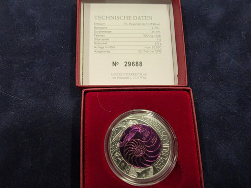 Euro silber niob - 25,