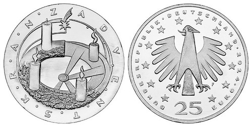 Brd euro weihnachten - 25,