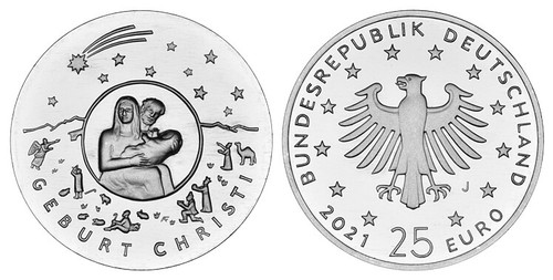 Brd euro weihnachten - brd, 25