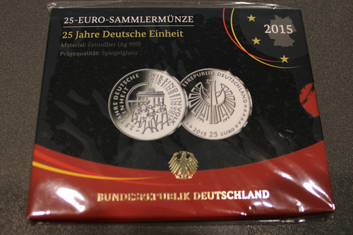 Deutschland euro silber - deutschland, 25