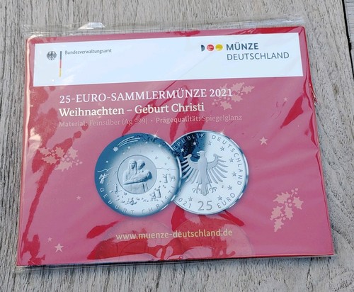 Euro münze 2021 geburt - 25, *geburt