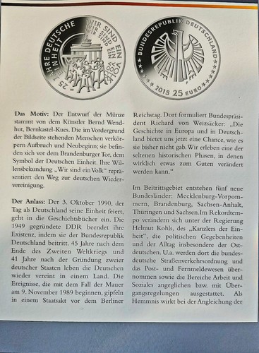 Euro gedenkmünze 25 - 25,