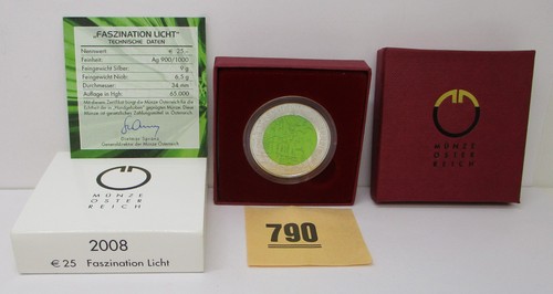 Euro silber münze - 25,