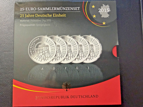 Euro sammlermünzenset 25 - 25, euro-sammlermünzenset