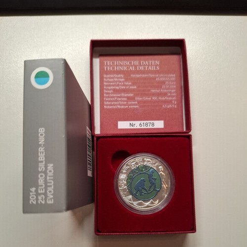 österreich euro niob - 25,