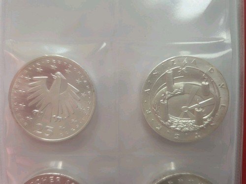 Euro silbermünze 2024 - 25,