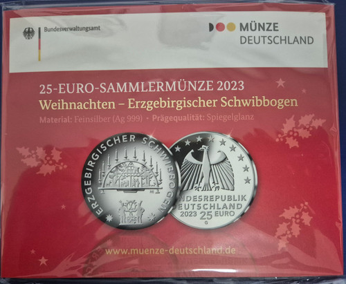 Euro sammlermünze 2023 - 25,