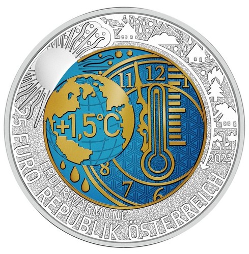 Euro erderwärmung silber - erderwärmung,