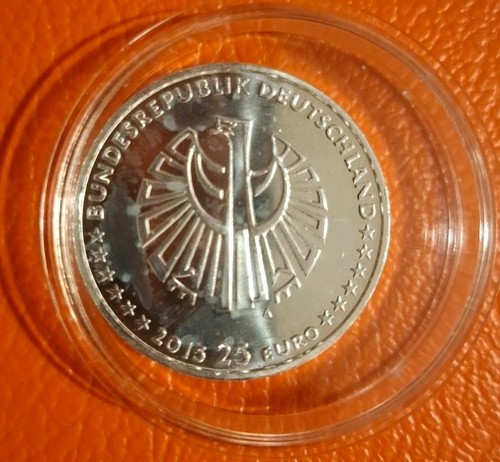 Euro silbermünze 2015 - 25,